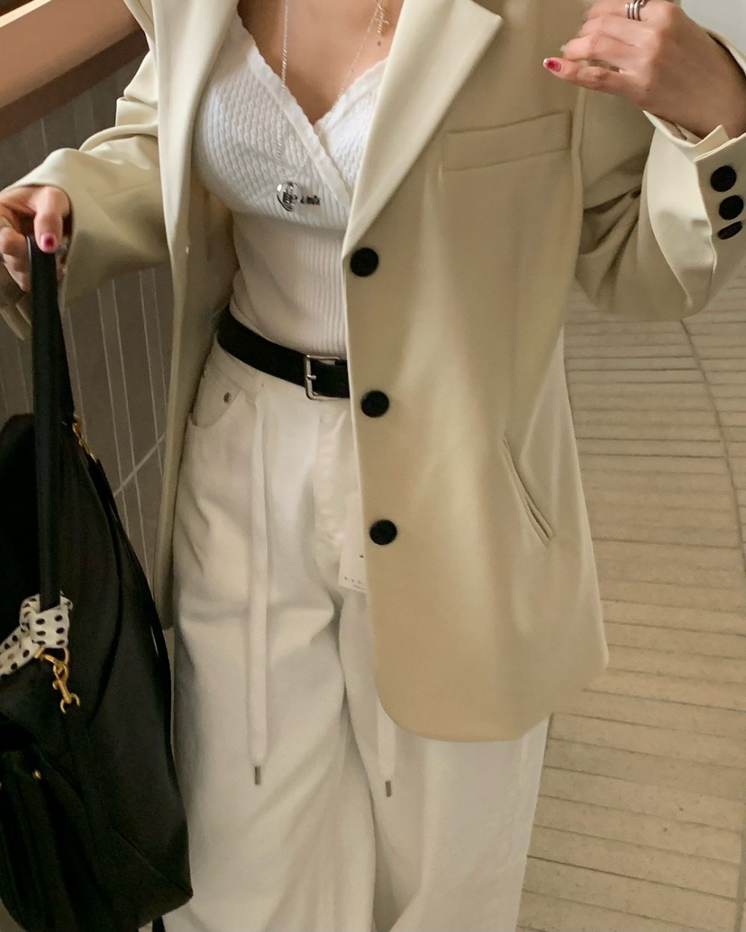 REVE CITE-L韓國直郵實拍女士新品熱賣人氣休閑吊帶背心REVE CITE-L吊帶/背心