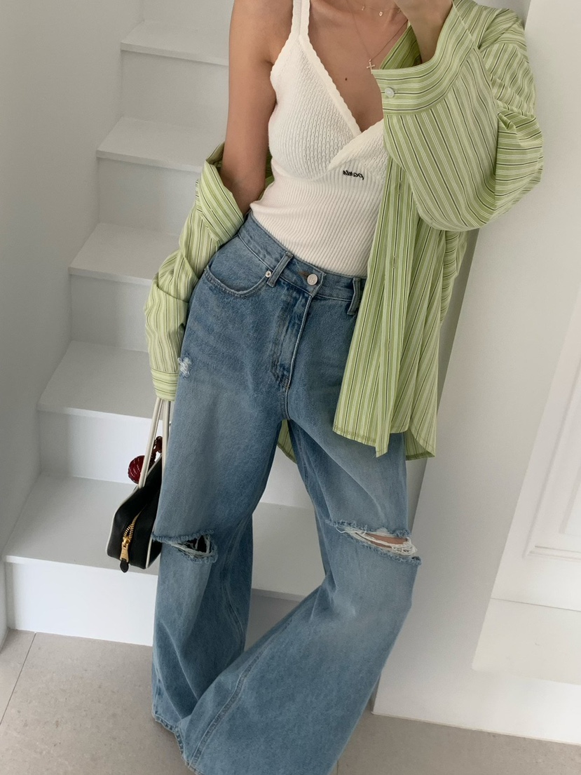 REVE CITE-L韓國直郵實拍女士新品熱賣人氣休閑吊帶背心REVE CITE-L吊帶/背心