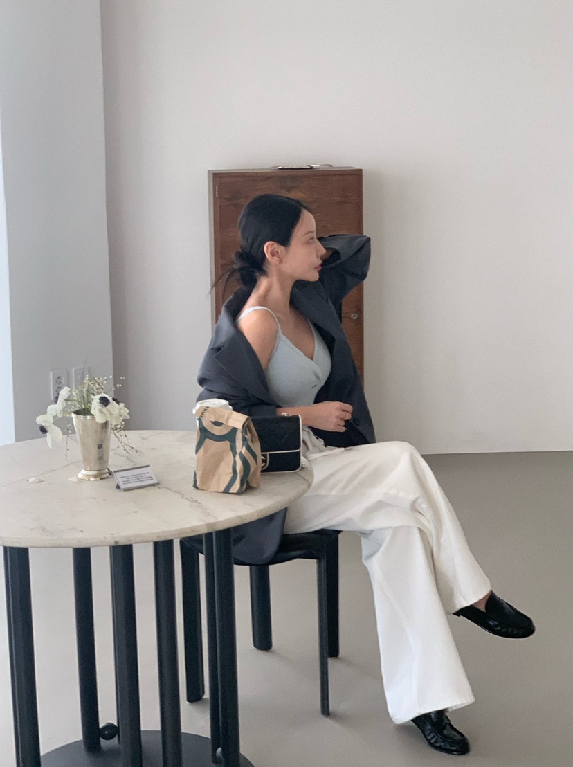 REVE CITE-L韓國直郵實拍女士新品熱賣人氣休閑吊帶背心REVE CITE-L吊帶/背心