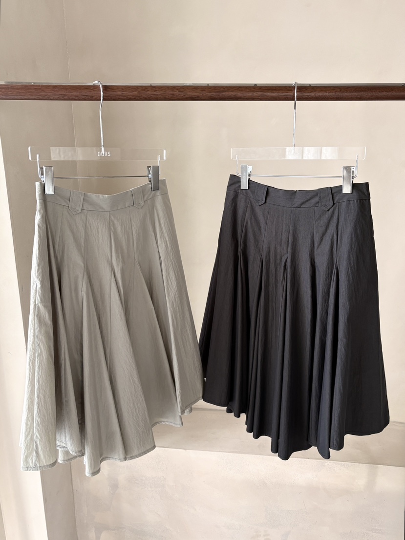 OURS韓國直郵女裝新款人氣26春夏推薦職業休閑半身裙中短裙OURS半身裙/中短裙