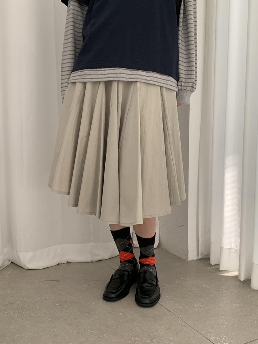 OURS韓國直郵女裝新款人氣26春夏推薦職業休閑半身裙中短裙OURS半身裙/中短裙