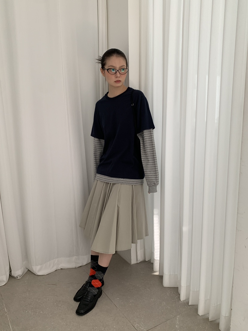 OURS韓國直郵女裝新款人氣26春夏推薦職業休閑半身裙中短裙OURS半身裙/中短裙