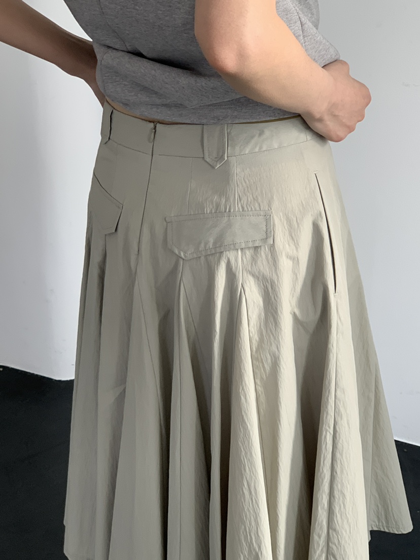 OURS韓國直郵女裝新款人氣26春夏推薦職業休閑半身裙中短裙OURS半身裙/中短裙