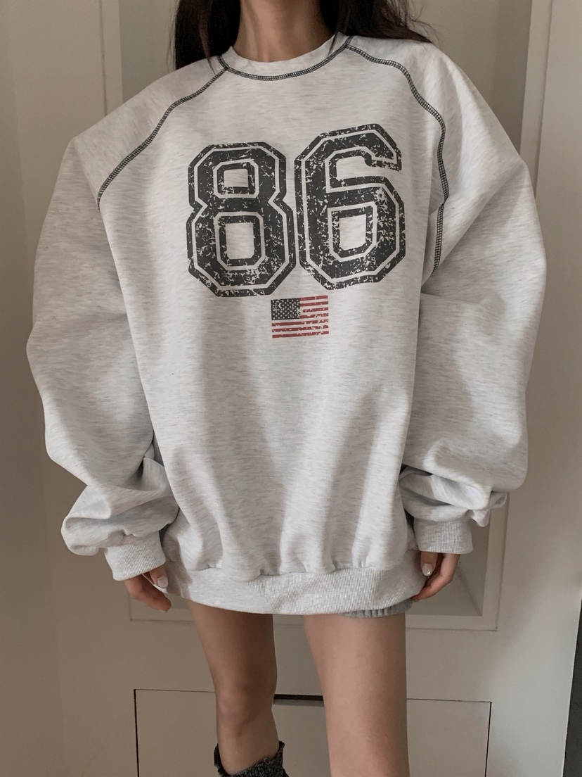 OURWAVE/OUR ROOM韓國直郵實拍女裝新款推薦休閑26春夏衛衣Our Wave/Our Room衛衣