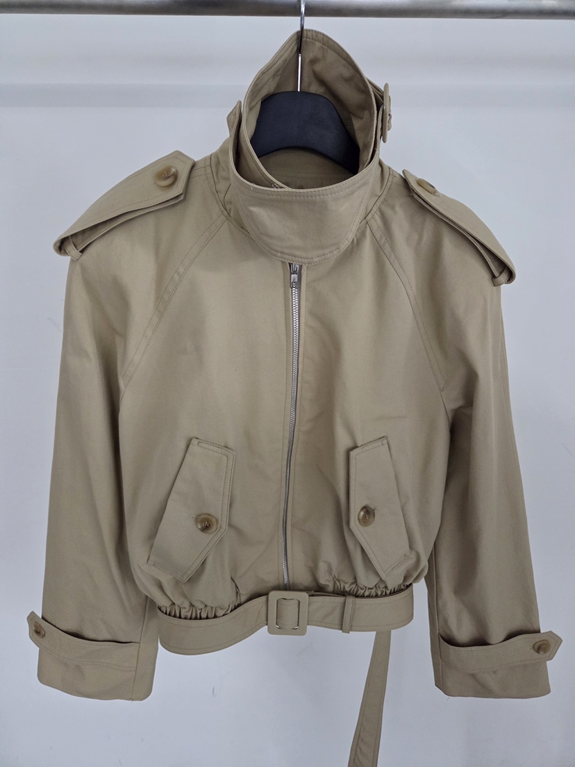 VERANDA韓國東大門直郵女士新款推薦休閑時尚熱賣夾克含腰帶VERANDA夾克