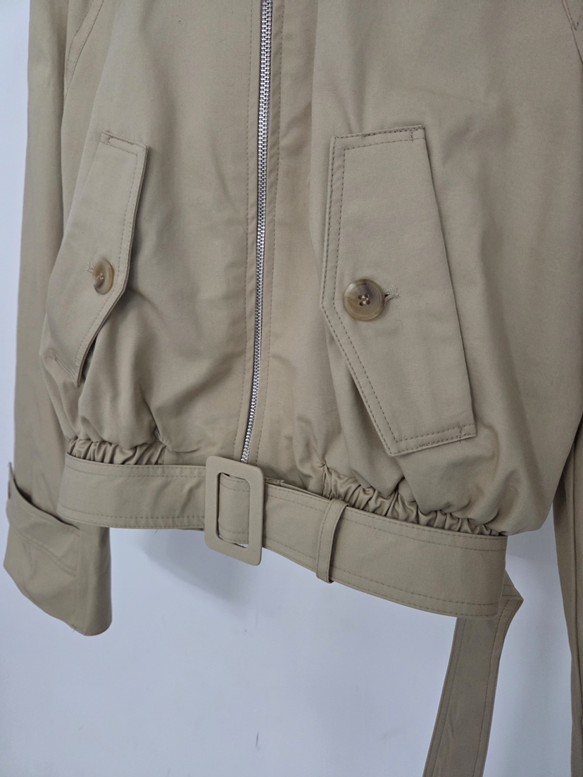 VERANDA韓國東大門直郵女士新款推薦休閑時尚熱賣夾克含腰帶VERANDA夾克