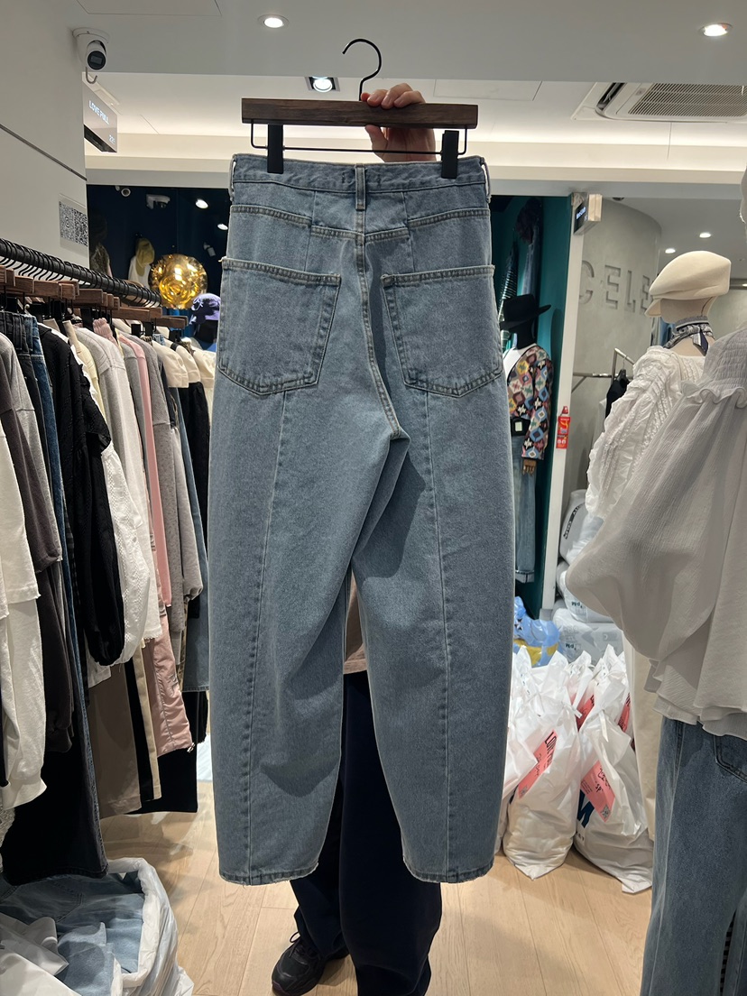 LOVE PULL韓國代購女裝新款職業熱賣休閑26春夏人氣牛仔褲LOVE PULL牛仔褲