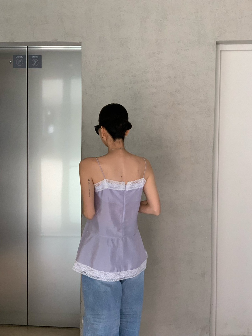 REVE CITE-L韓國東大門直郵女士新品時尚熱賣吊帶背心蕾絲REVE CITE-L吊帶/背心