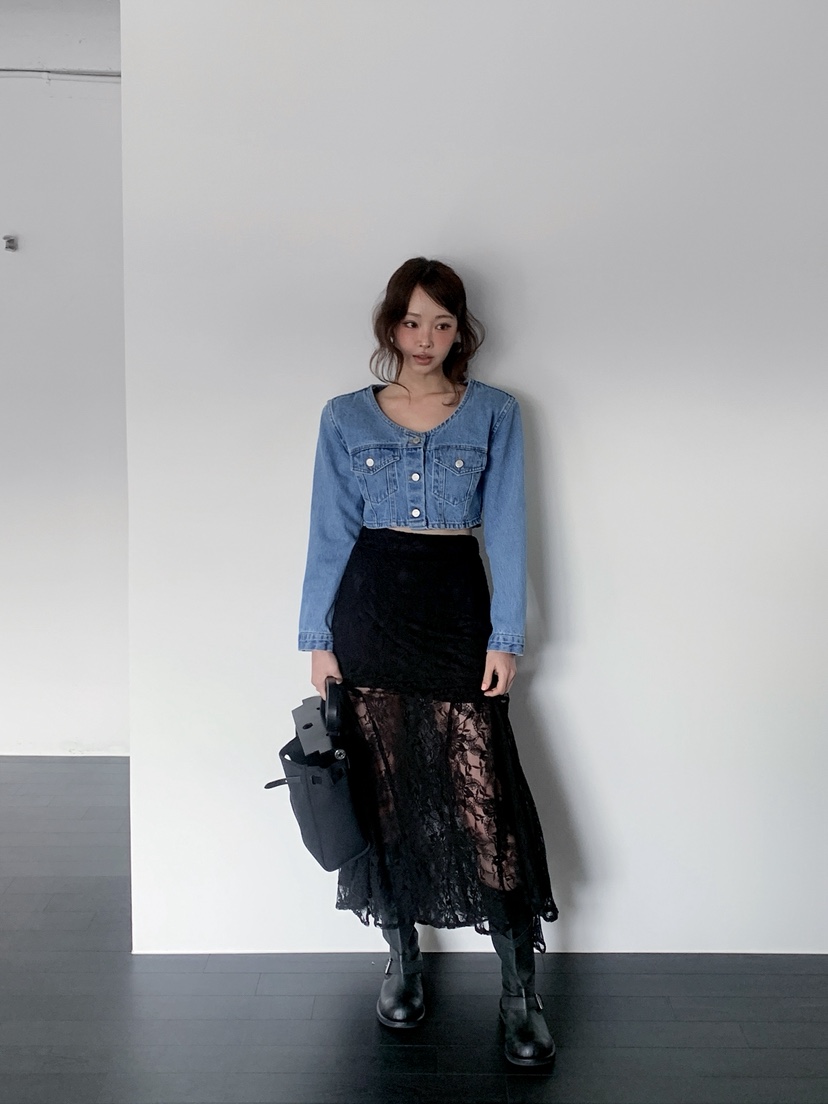 VERANDA韓國東大門代購女裝新品休閑時尚推薦人氣26春夏夾克VERANDA夾克