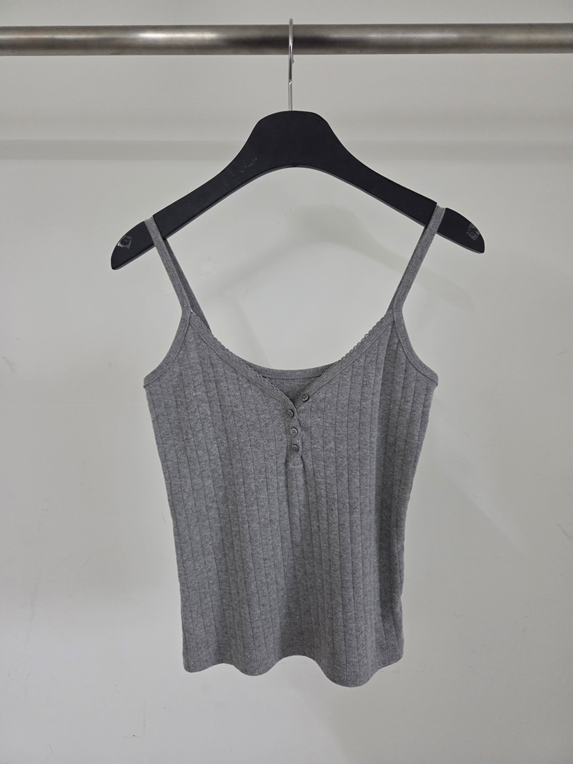 VERANDA韓國代購女裝新品26春夏熱賣休閑人氣職業吊帶背心VERANDA吊帶/背心圖色2