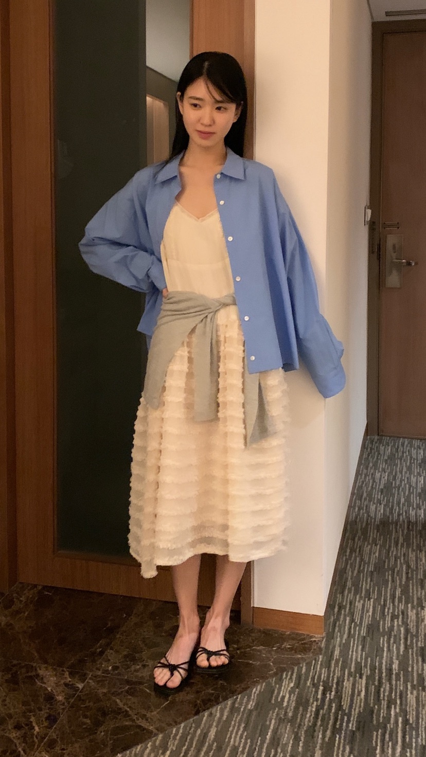 OVER RICH韓國直郵女裝新款熱賣休閑推薦人氣時尚連衣裙OVER RICH連衣裙