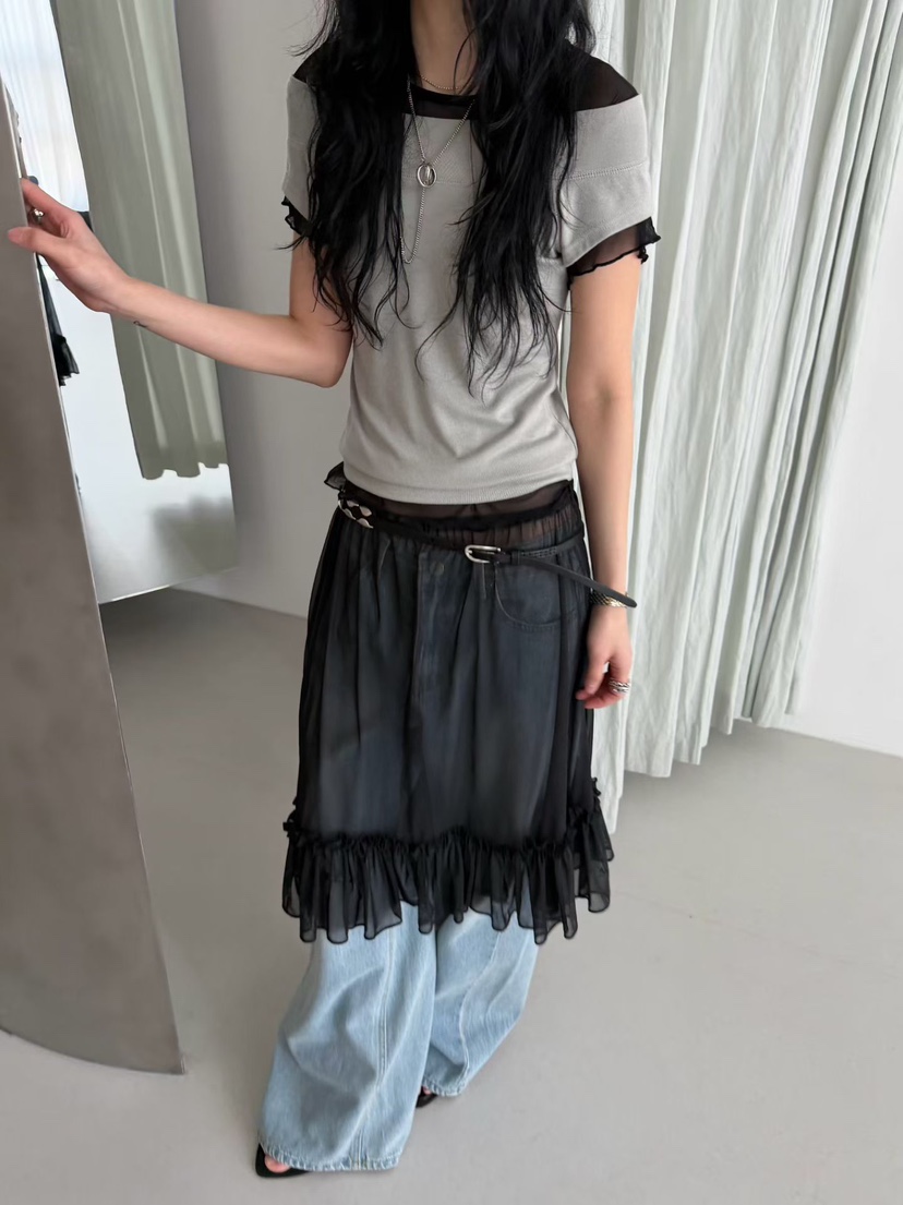 MINIMUZE韓國代購女士新品熱賣職業26春夏時尚人氣休閑T恤MINIMUZET恤