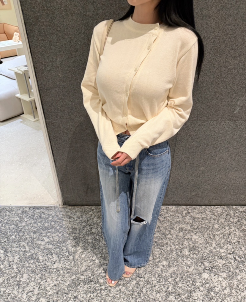 LAVIEU韓國代購女士新品時尚熱賣推薦休閑人氣針織衫開衫LAVIEU針織衫