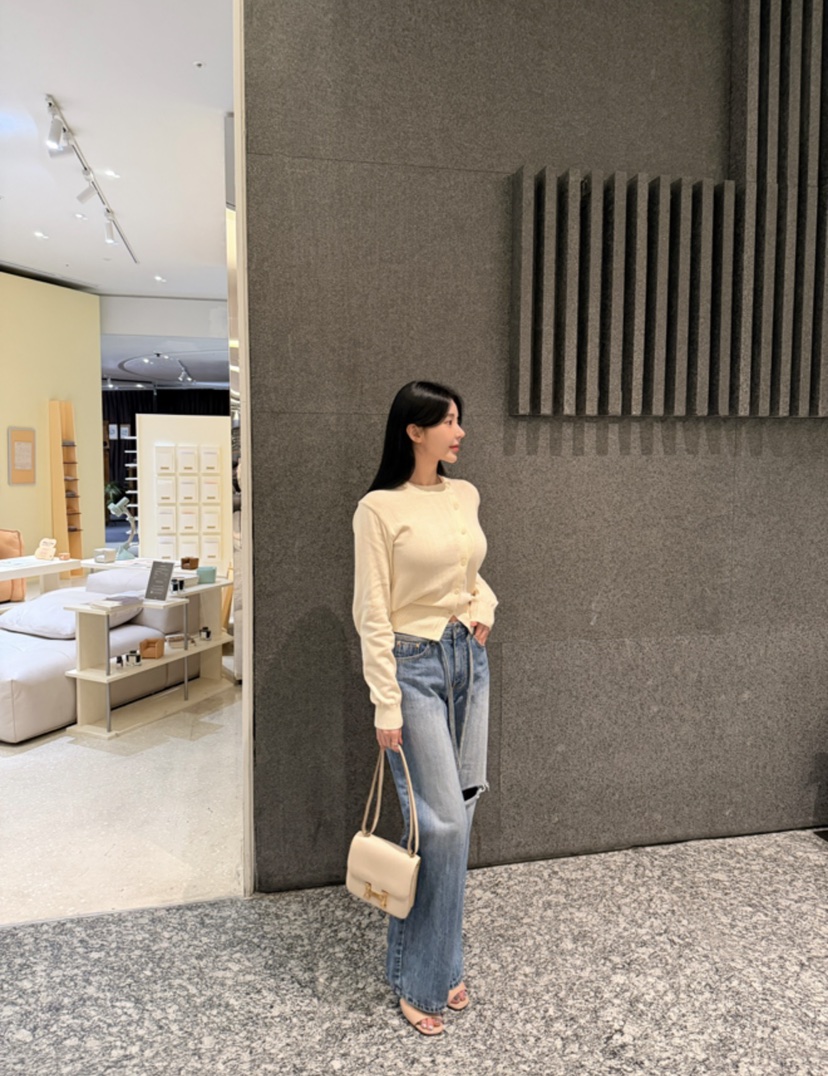 LAVIEU韓國代購女士新品時尚熱賣推薦休閑人氣針織衫開衫LAVIEU針織衫