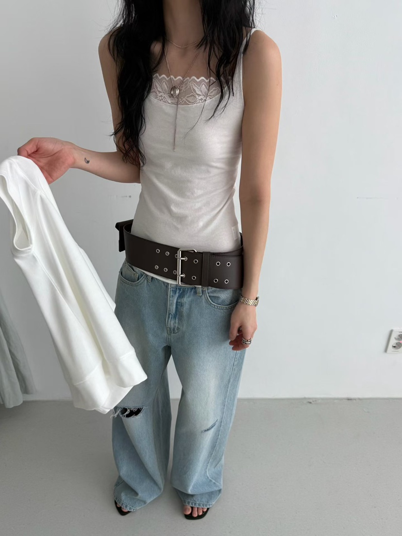 MINIMUZE韓國直郵實拍女士新款人氣熱賣休閑26春夏吊帶背心MINIMUZE吊帶/背心