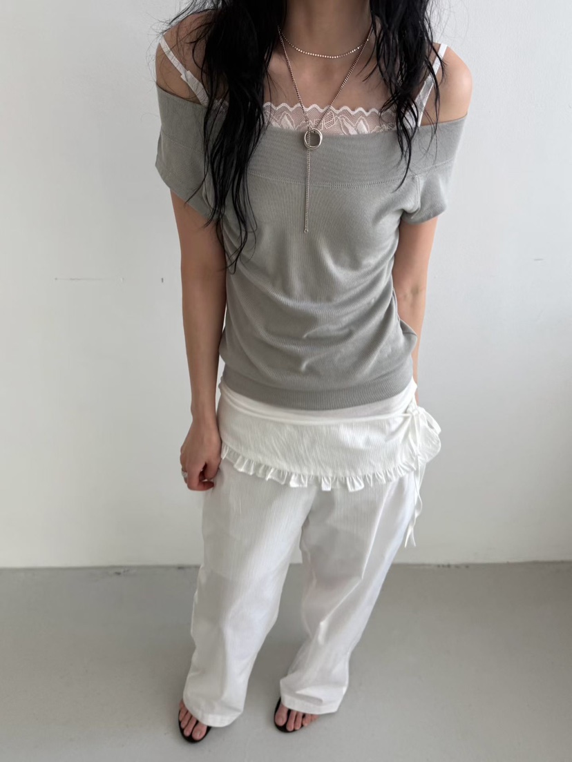 MINIMUZE韓國直郵實拍女士新款人氣熱賣休閑26春夏吊帶背心MINIMUZE吊帶/背心