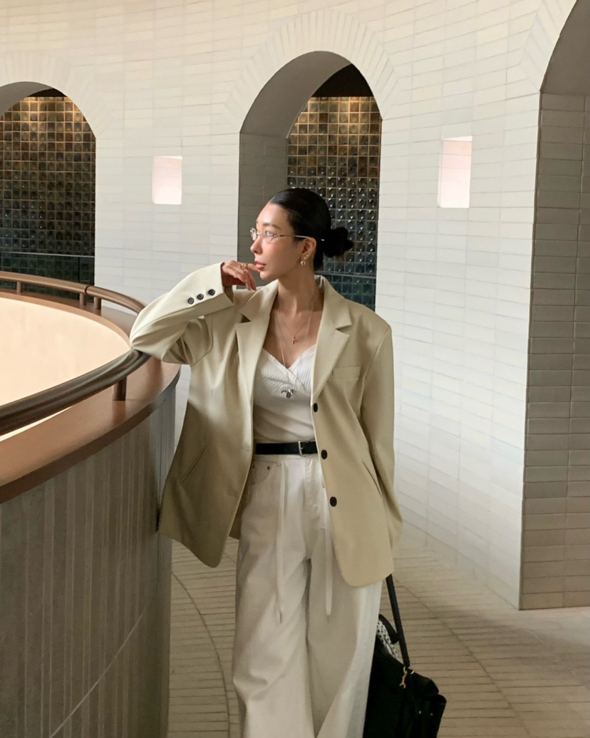 REVE CITE-L韓國東大門代購女裝新款時尚26春夏熱賣夾克REVE CITE-L夾克