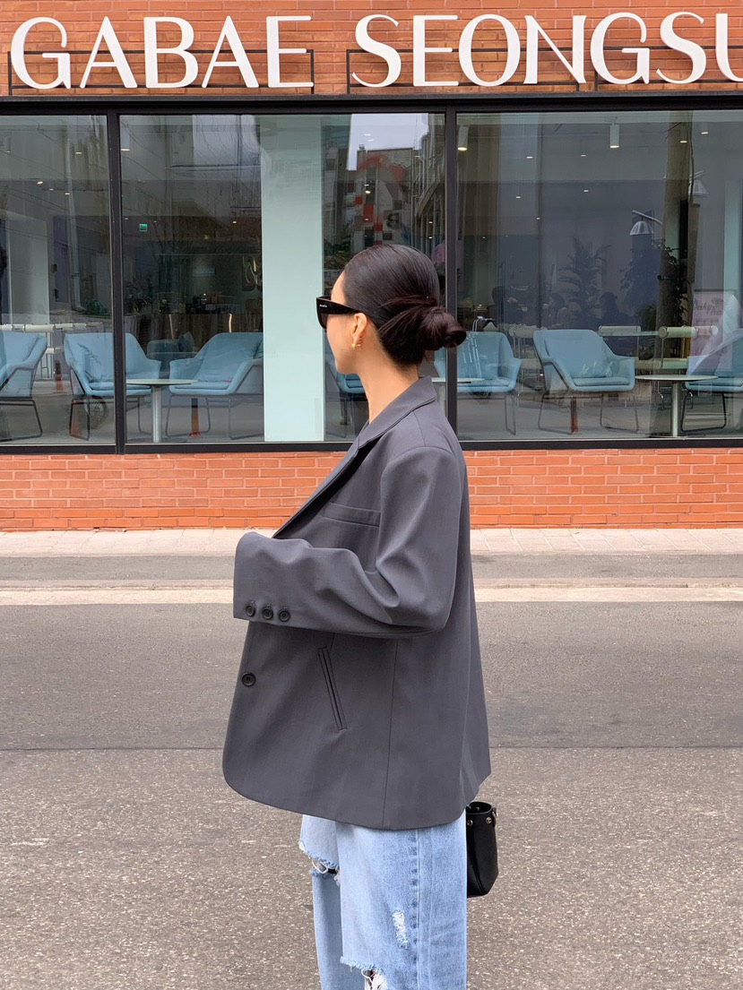 REVE CITE-L韓國東大門代購女裝新款時尚26春夏熱賣夾克REVE CITE-L夾克