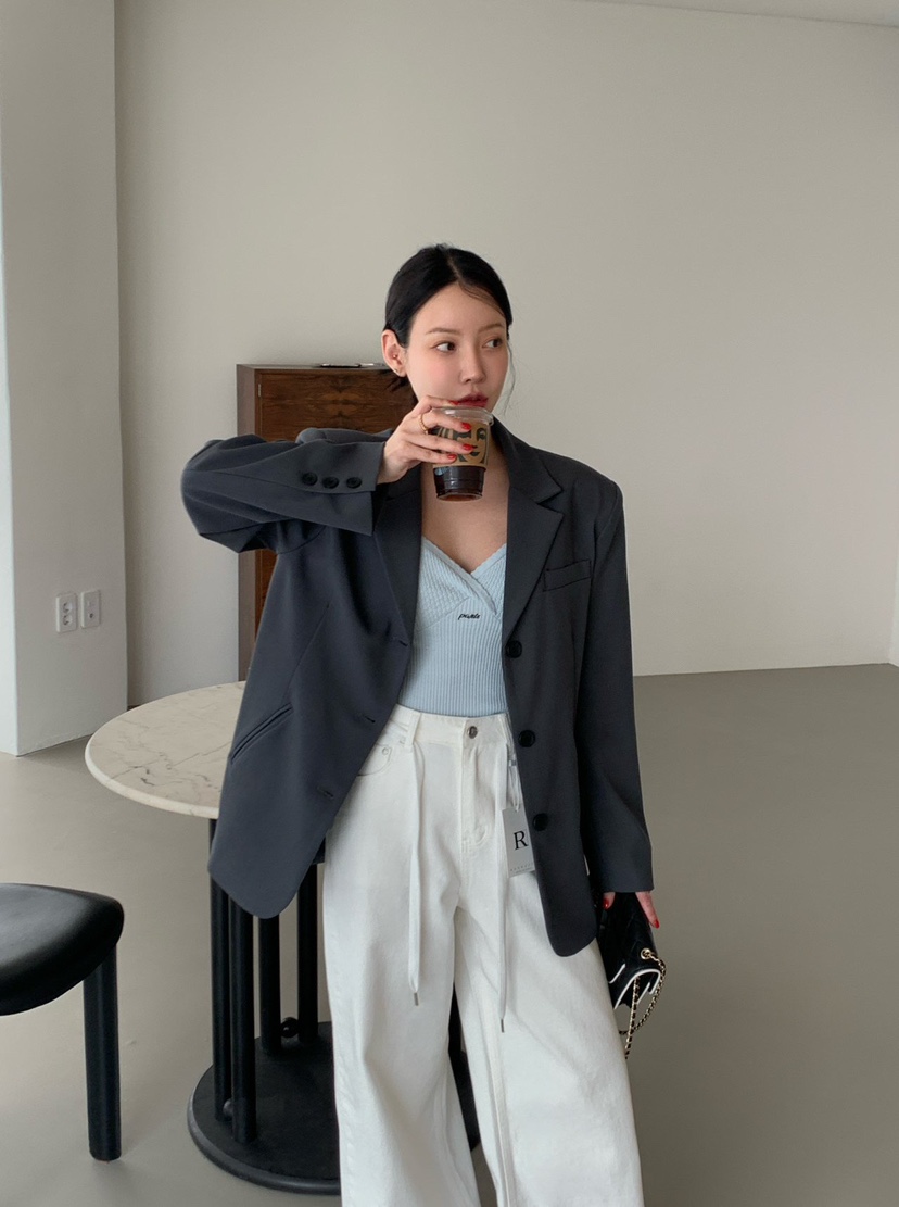 REVE CITE-L韓國東大門代購女裝新款時尚26春夏熱賣夾克REVE CITE-L夾克圖色2