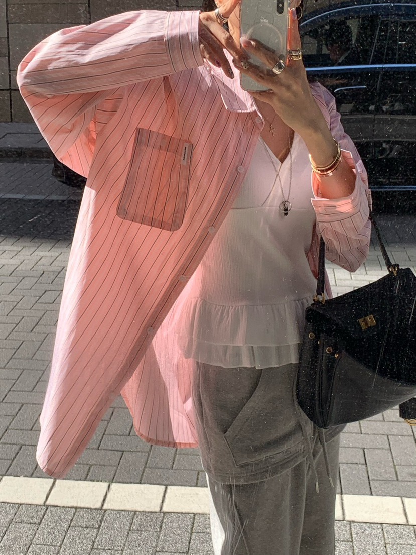 REVE CITE-L韓國直郵女裝新品熱賣休閑時尚職業襯衫蕾絲衫REVE CITE-L襯衫/蕾絲衫