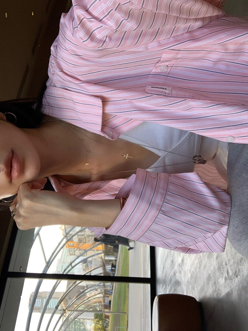 REVE CITE-L韓國直郵女裝新品熱賣休閑時尚職業襯衫蕾絲衫REVE CITE-L襯衫/蕾絲衫