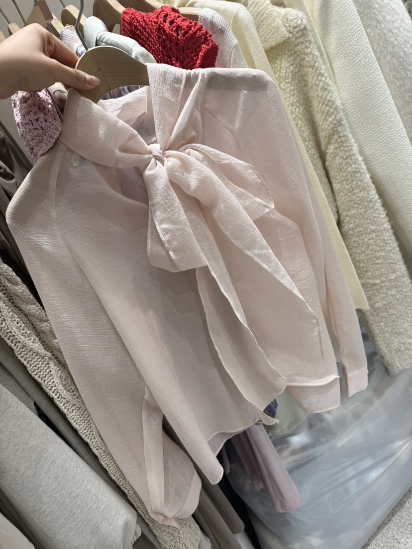 LAVIEU韓國代購女裝新品休閑職業時尚襯衫蕾絲衫雪紡圍巾LAVIEU襯衫/蕾絲衫圖色2