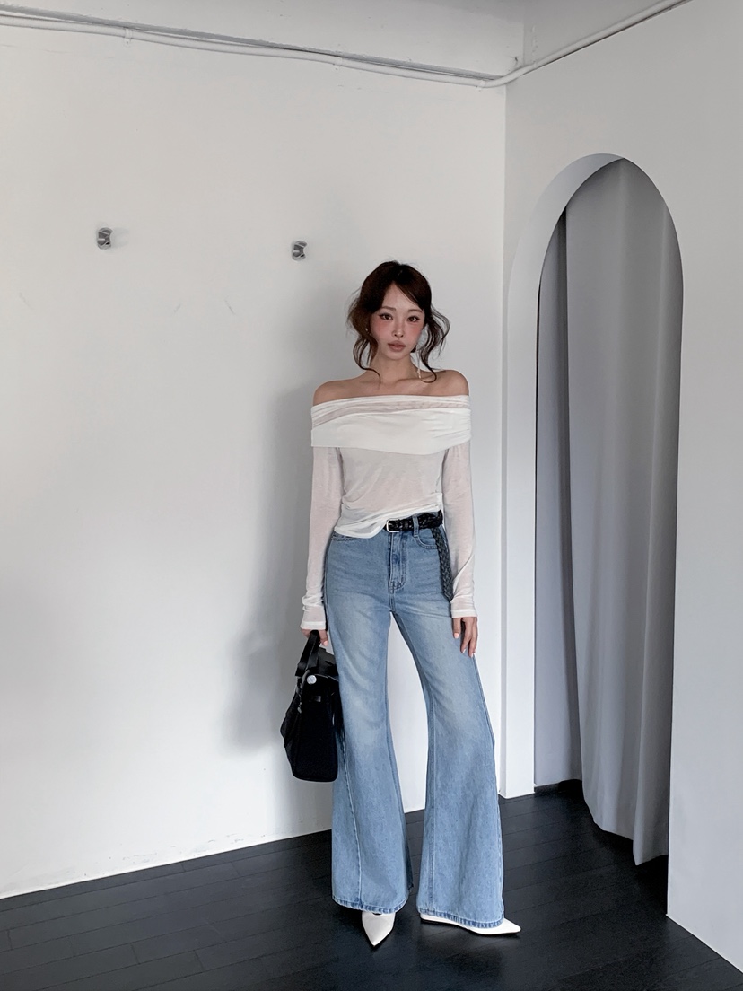 VERANDA韓國東大門直郵女士新款推薦時尚26春夏休閑長袖T恤VERANDA長袖T恤