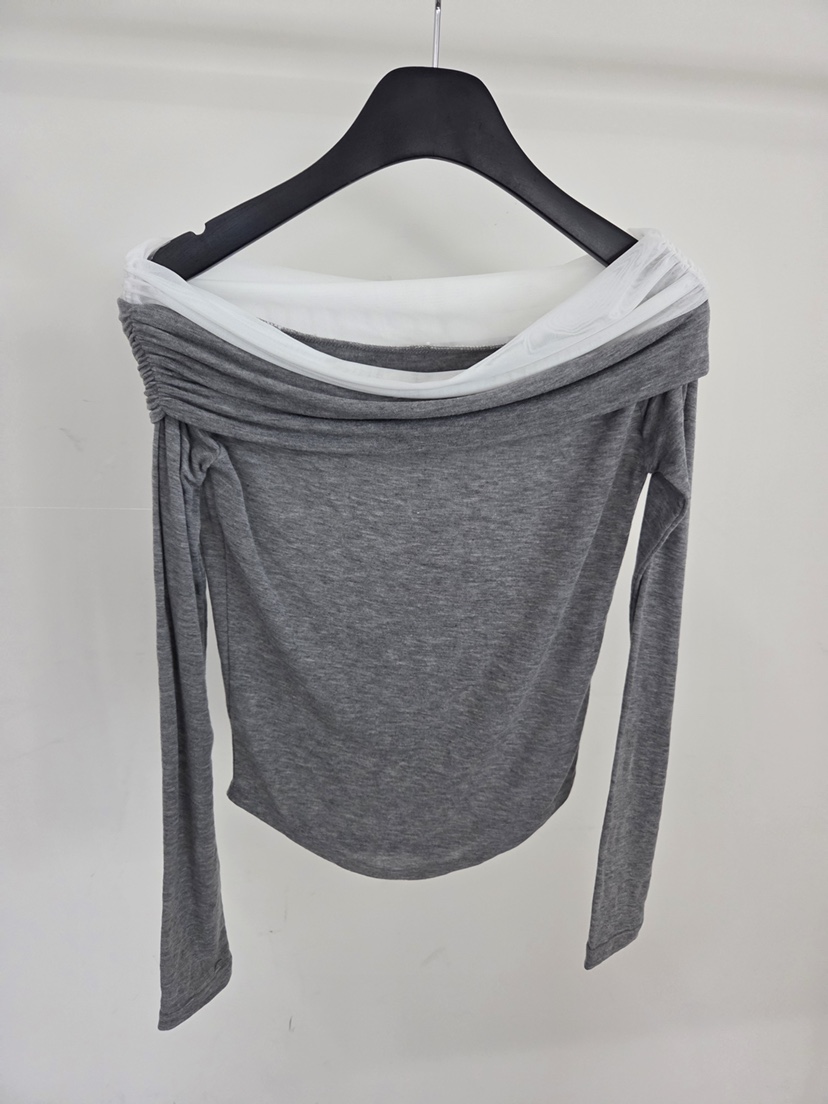 VERANDA韓國東大門直郵女士新款推薦時尚26春夏休閑長袖T恤VERANDA長袖T恤