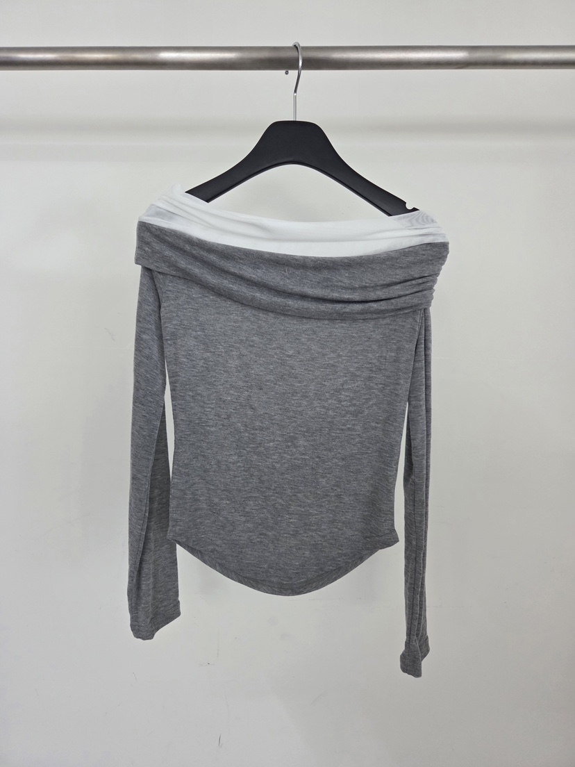 VERANDA韓國東大門直郵女士新款推薦時尚26春夏休閑長袖T恤VERANDA長袖T恤圖色2