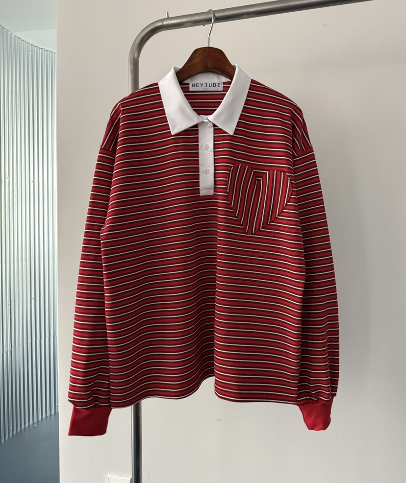 HEYJUDE韓國代購女裝新款熱賣推薦職業時尚26春夏長袖T恤HEYJUDE長袖T恤圖色1