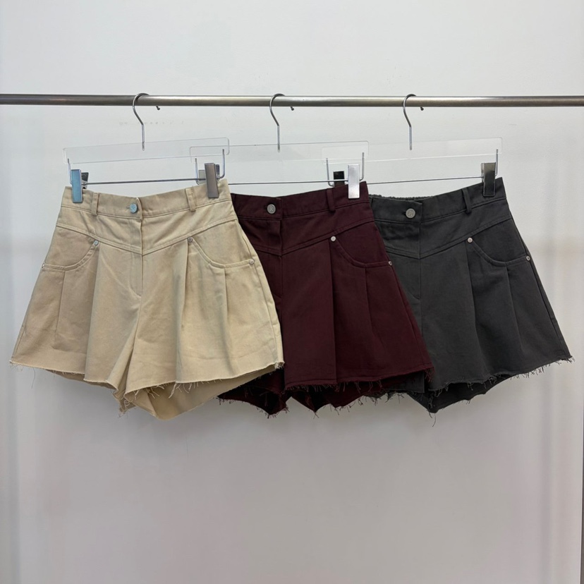 REVE CITE-L韓國直郵實拍女士新品職業熱賣短褲不含腰帶REVE CITE-L短褲