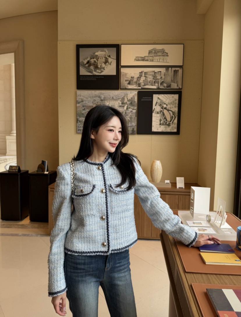 LAVIEU韓國直郵女裝新款推薦休閑26春夏熱賣時尚人氣夾克LAVIEU夾克