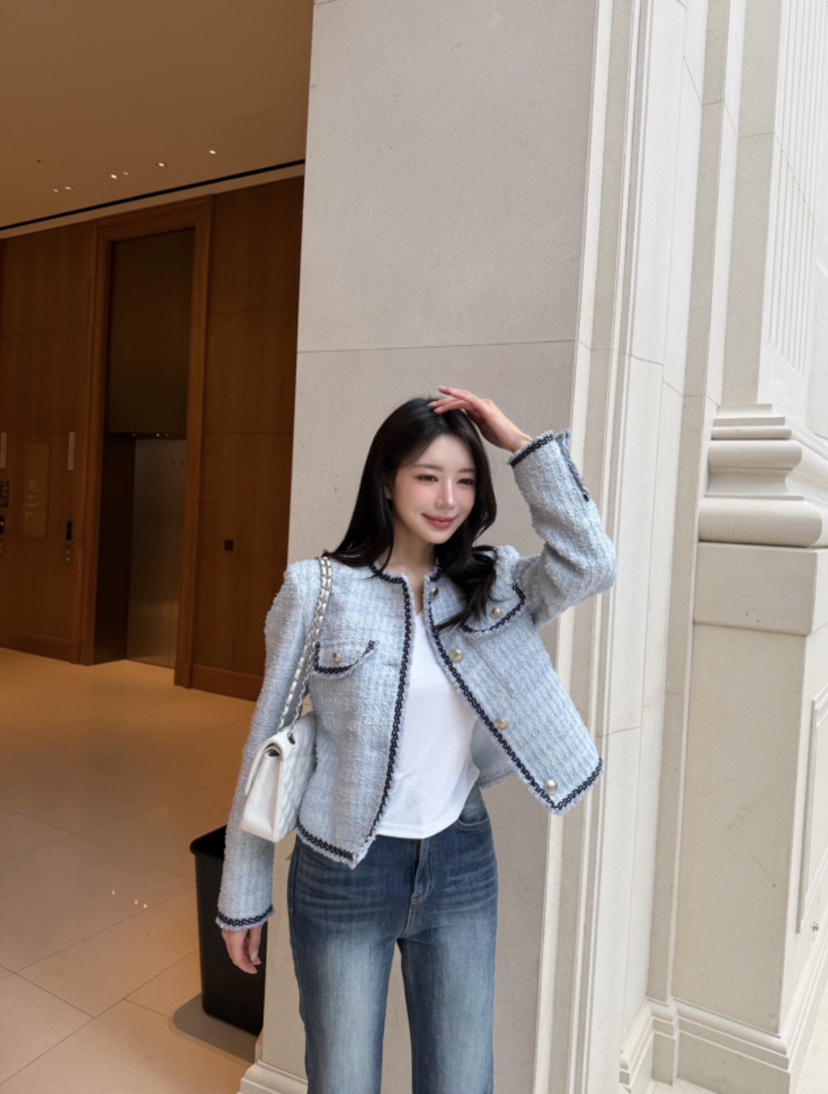 LAVIEU韓國直郵女裝新款推薦休閑26春夏熱賣時尚人氣夾克LAVIEU夾克