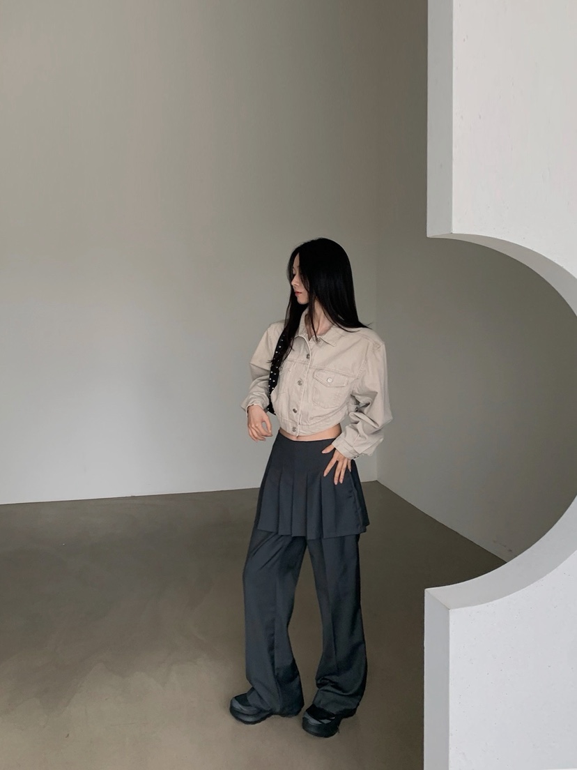 VERANDA韓國直郵女士新品職業人氣熱賣時尚休閑26春夏夾克棉VERANDA夾克