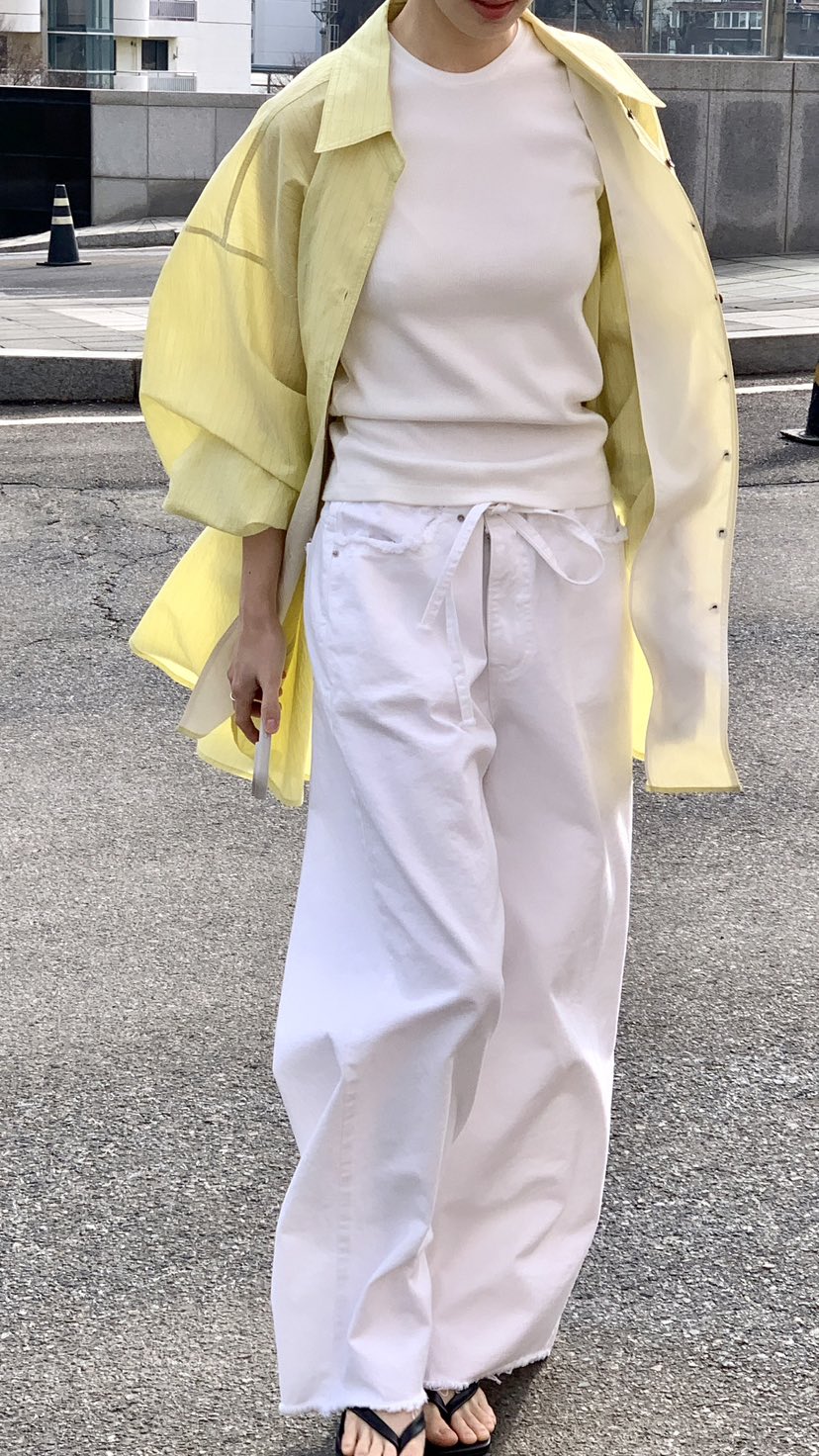 OVER RICH韓國東大門直郵女士新款時尚熱賣26春夏牛仔褲OVER RICH牛仔褲