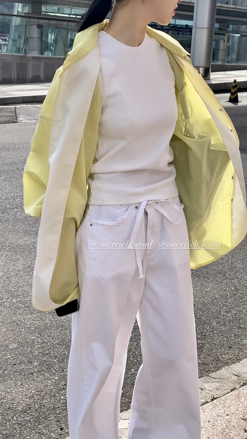 OVER RICH韓國東大門直郵女士新款時尚熱賣26春夏牛仔褲OVER RICH牛仔褲