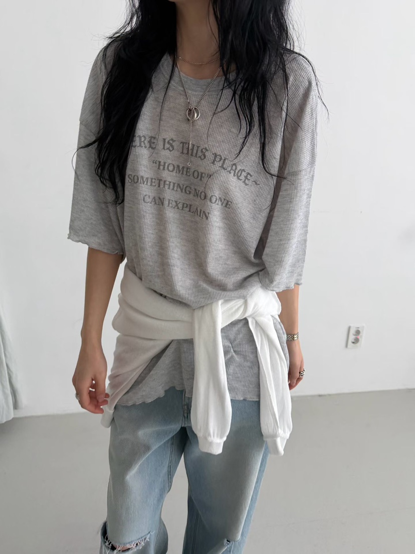 MINIMUZE韓國東大門直郵女裝新品熱賣職業26春夏休閑推薦T恤MINIMUZET恤