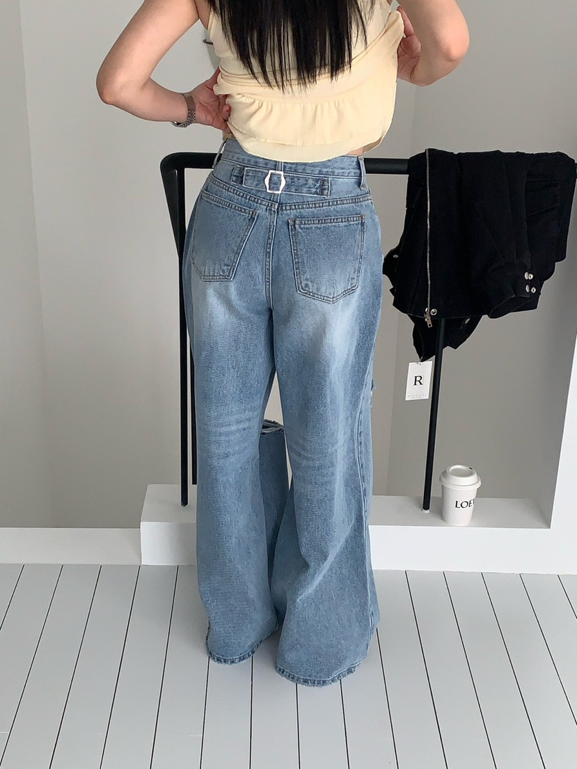 REVE CITE-L韓國直郵實拍女士新款時尚人氣休閑推薦牛仔褲REVE CITE-L牛仔褲