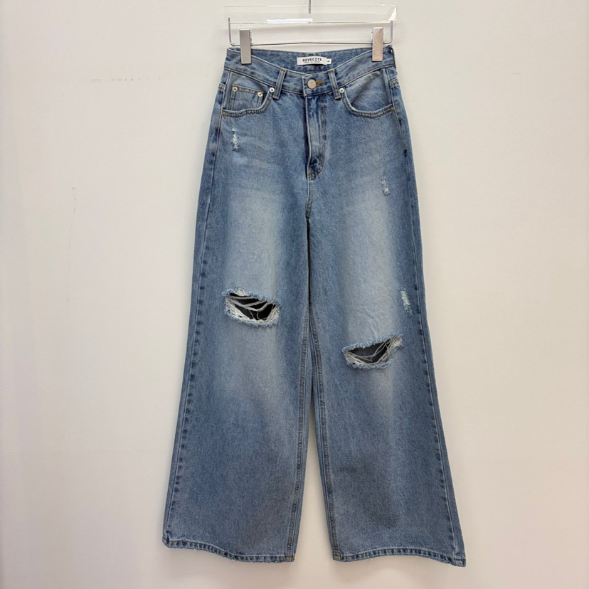 REVE CITE-L韓國直郵實拍女士新款時尚人氣休閑推薦牛仔褲REVE CITE-L牛仔褲圖色1