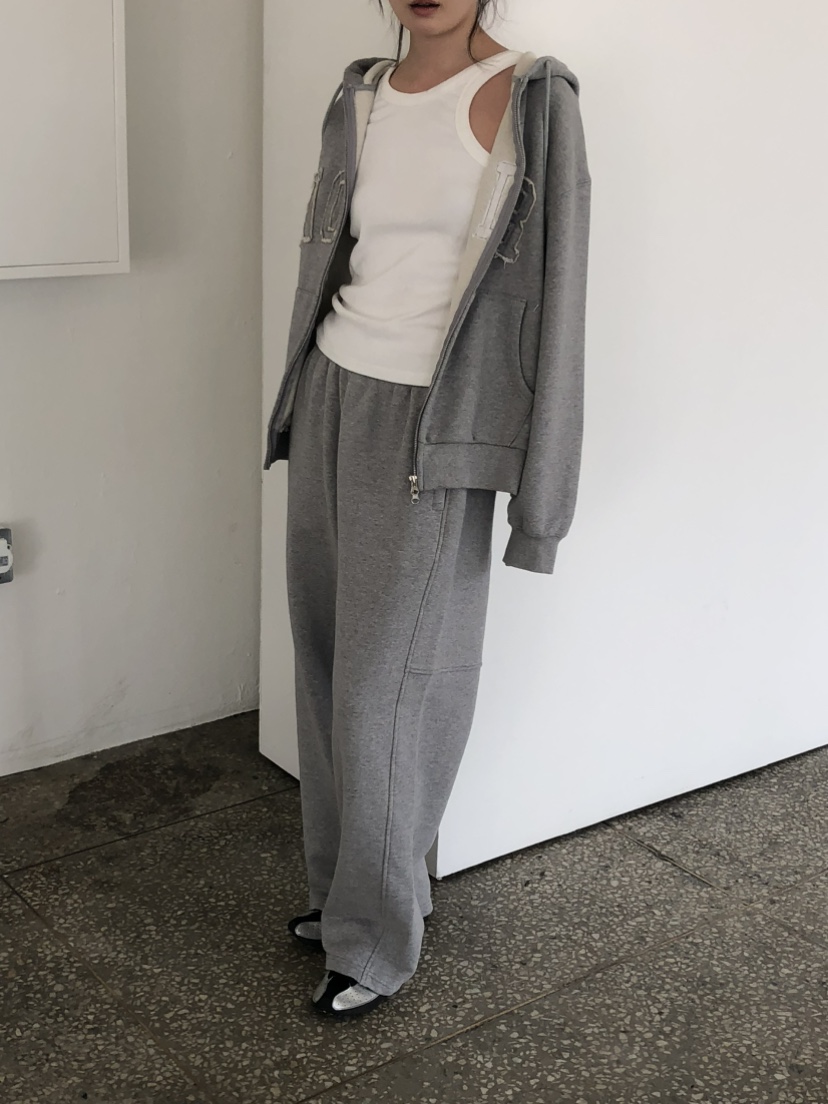 OURS韓國直郵女士新品休閑26春夏人氣推薦職業時尚休閑褲OURS休閑褲