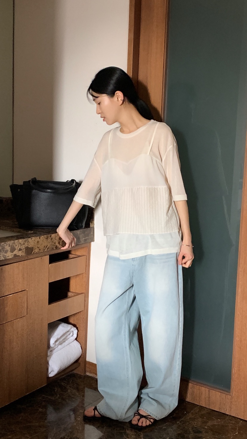 OVER RICH韓國代購女士新款26春夏推薦職業人氣熱賣時尚T恤OVER RICHT恤