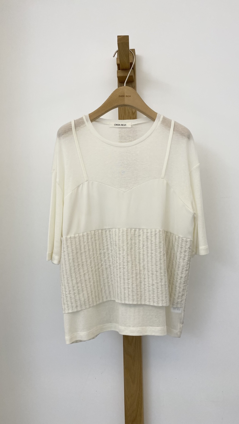 OVER RICH韓國代購女士新款26春夏推薦職業人氣熱賣時尚T恤OVER RICHT恤圖色1