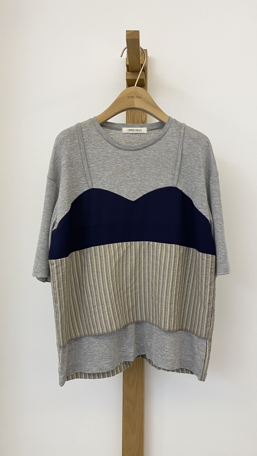 OVER RICH韓國代購女士新款26春夏推薦職業人氣熱賣時尚T恤OVER RICHT恤圖色2