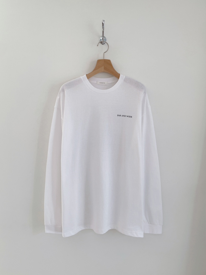 COURGETTE韓國東大門代購女士新款推薦熱賣時尚26春夏長袖T恤COURGETTE長袖T恤圖色1