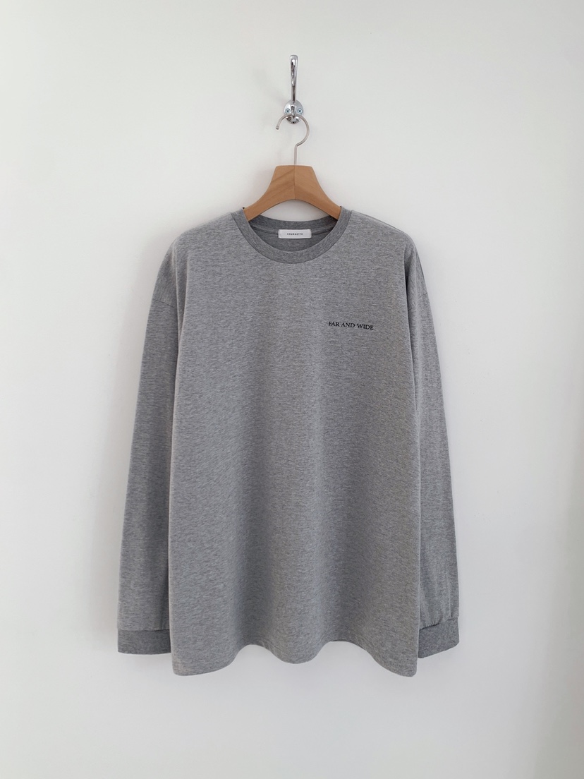 COURGETTE韓國東大門代購女士新款推薦熱賣時尚26春夏長袖T恤COURGETTE長袖T恤圖色2