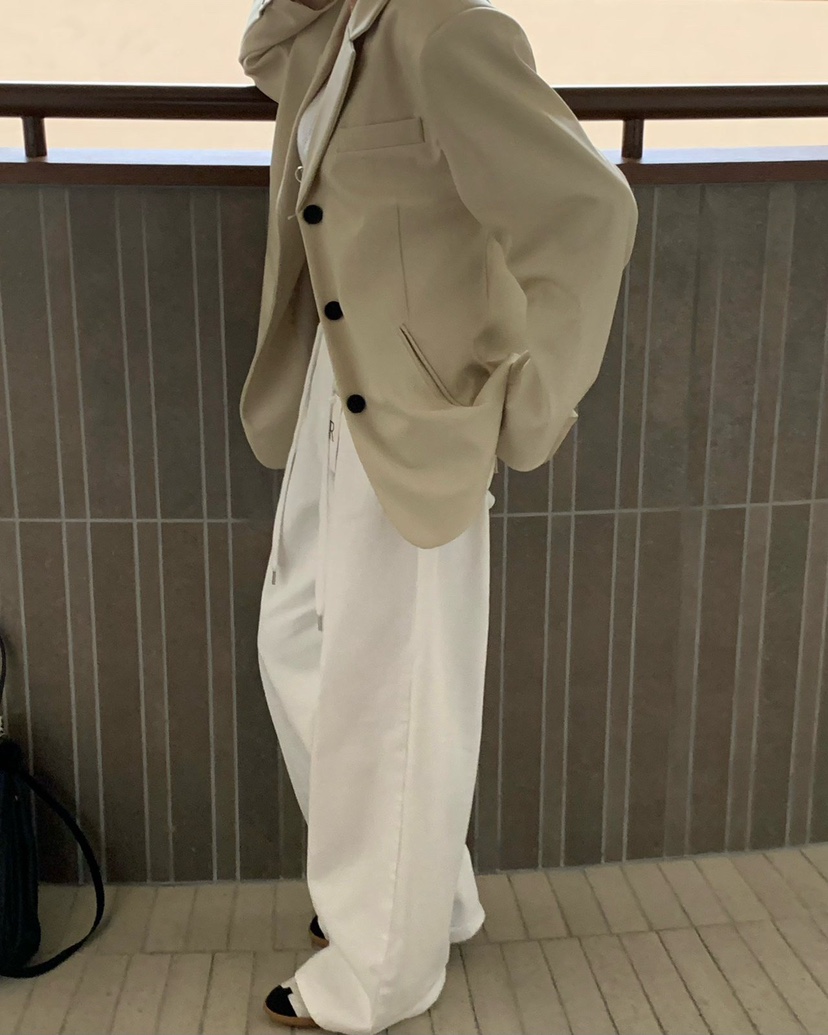 REVE CITE-L韓國東大門直郵女士新品人氣職業牛仔褲含腰繩REVE CITE-L牛仔褲