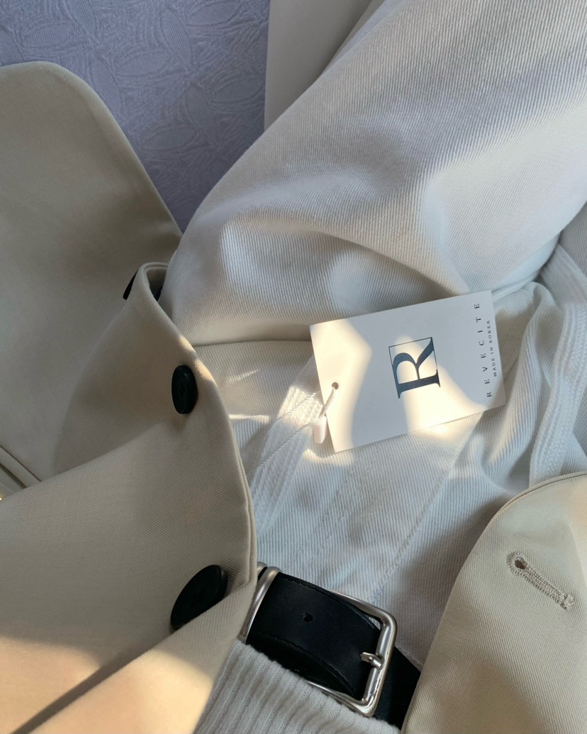 REVE CITE-L韓國東大門直郵女士新品人氣職業牛仔褲含腰繩REVE CITE-L牛仔褲