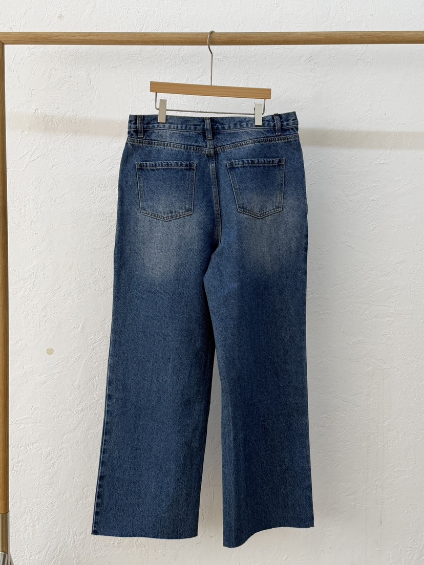 OURWAVE/OUR ROOM韓國代購女士新品職業推薦熱賣牛仔褲Our Wave/Our Room牛仔褲