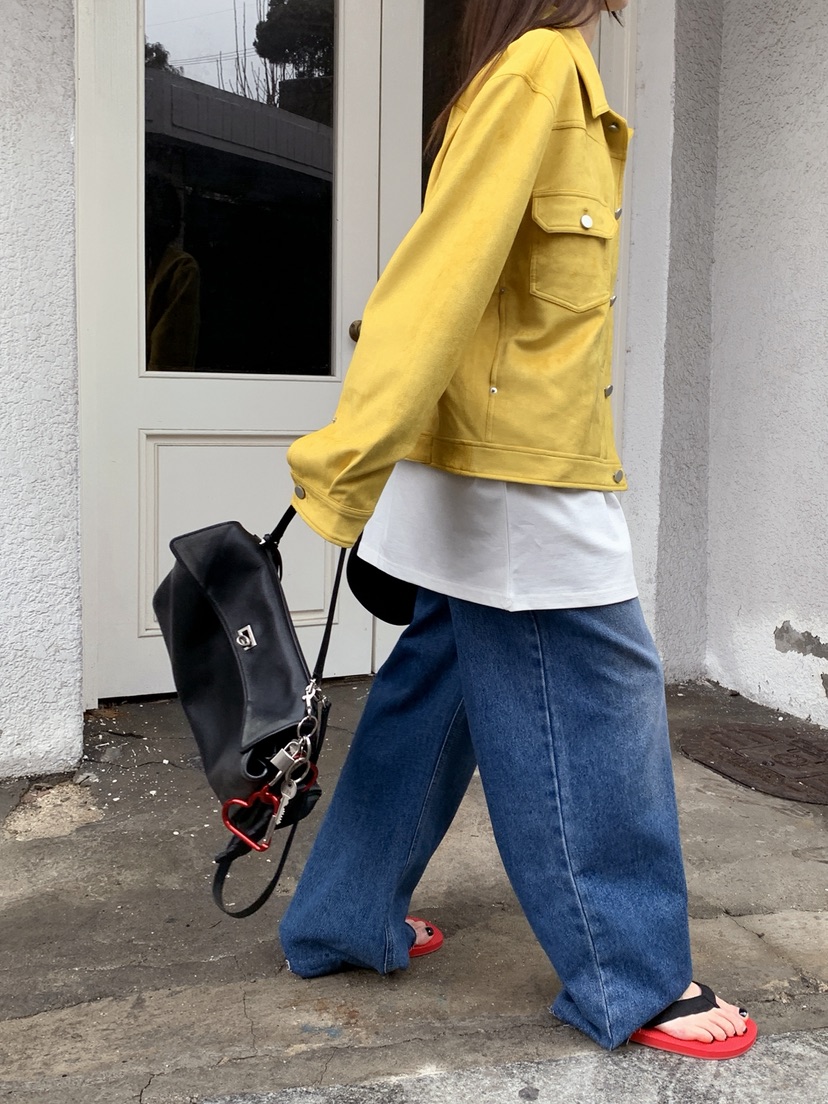 OURWAVE/OUR ROOM韓國代購女士新品職業推薦熱賣牛仔褲Our Wave/Our Room牛仔褲