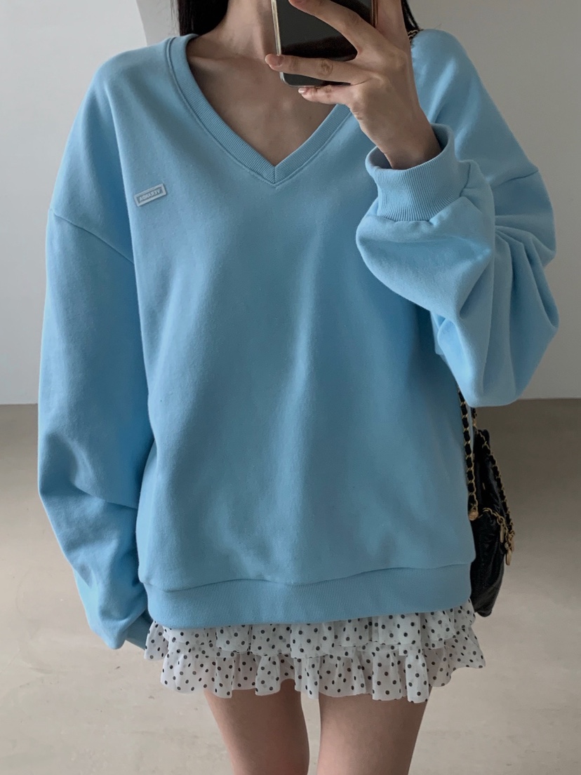 VERANDA韓國東大門直郵女士新款26春夏休閑熱賣人氣推薦衛衣VERANDA衛衣